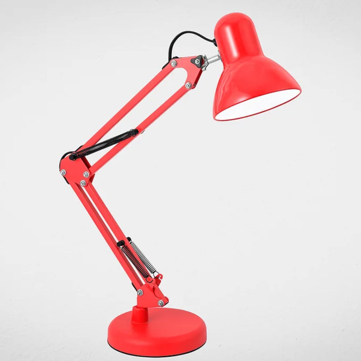 Abajur de Mesa Articulado Vermelho