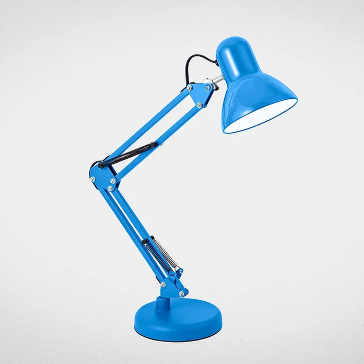 Abajur de Mesa Articulado Azul