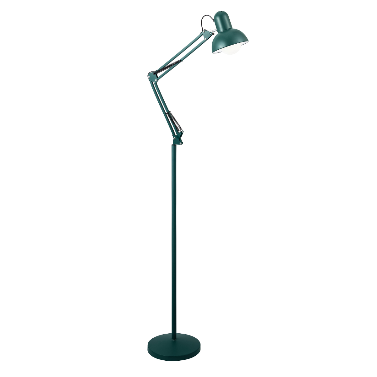Coluna Leitura Office Lamp Articulada Verde