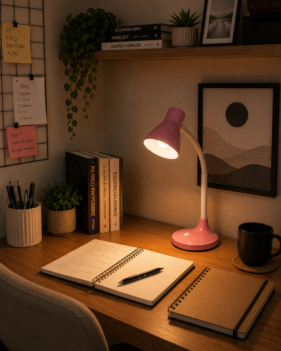 Luminária De Mesa Articulável TLM 03 E27 ...